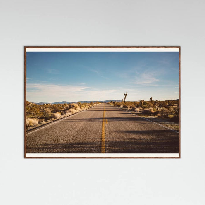 Oak Dark Joshua Tree Road Poster