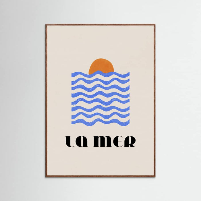 Affiche La Mer Abstract Ocean Poster No. 03 – affiche et impression d’art