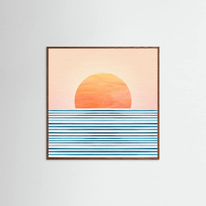 Minimalist Sunset 1 Poster – poster and art print