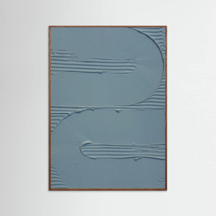 Affiche Mud Texture 12 Blue – affiche et impression d’art