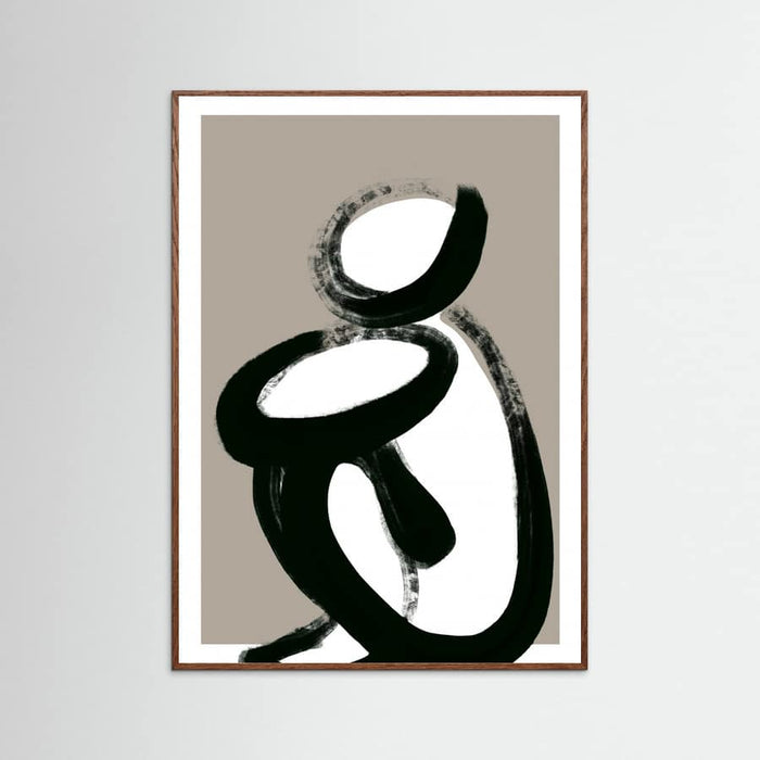 Sit And Wait Poster – Poster und Kunstdruck