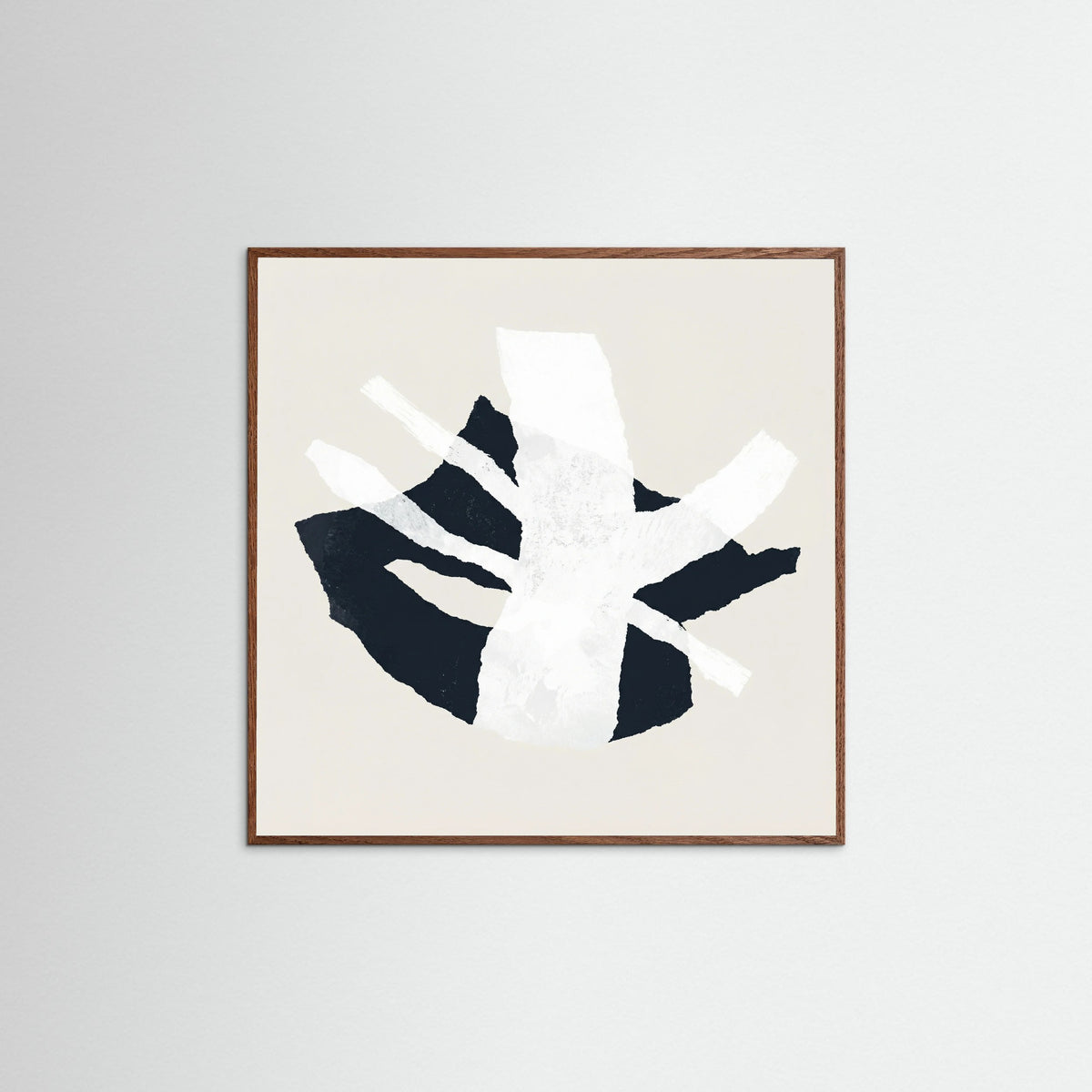 Oak Dark Square Fragmented Balance