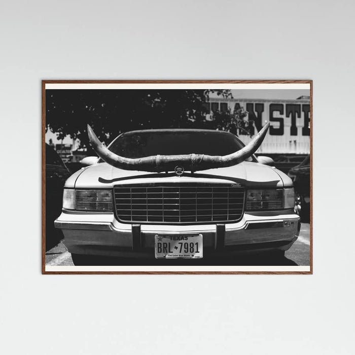 Oak Dark Texas Ride Poster