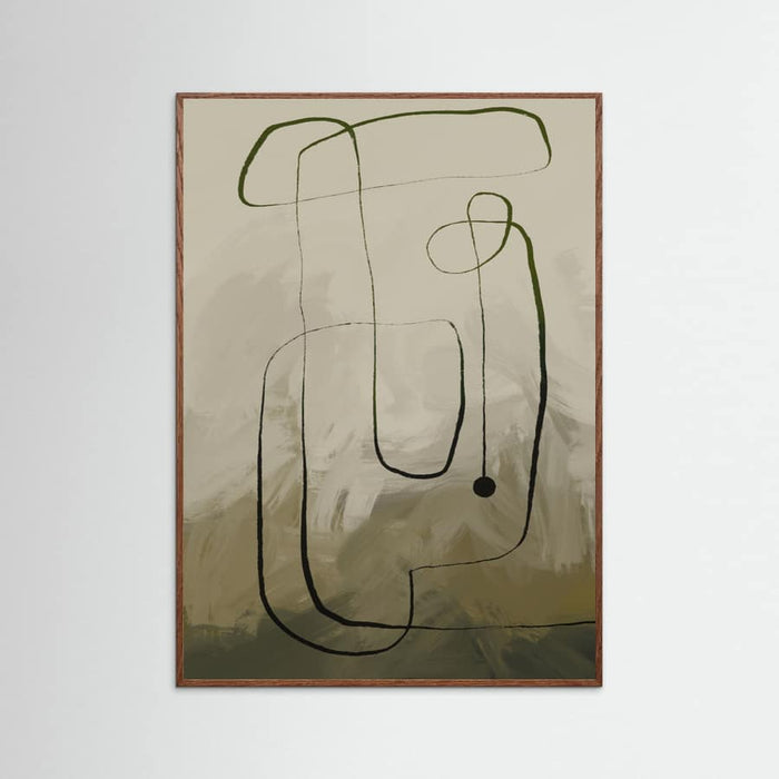 The green journey Poster – Poster und Kunstdruck