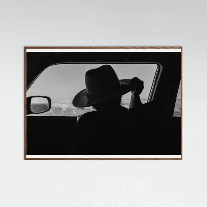 Oak Dark West Texas Explorer Poster