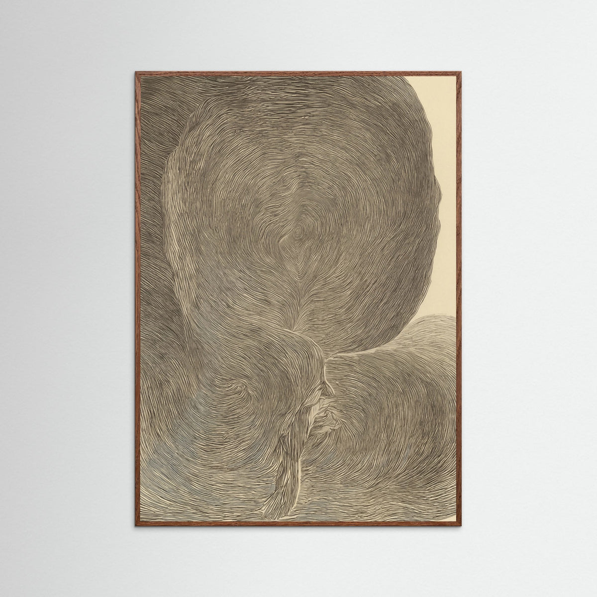 Oak Dark Whispering Contours