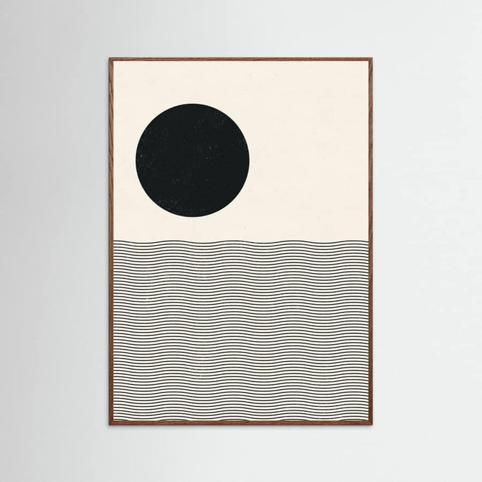 Affiche Woodblock Ocean – affiche et impression d’art