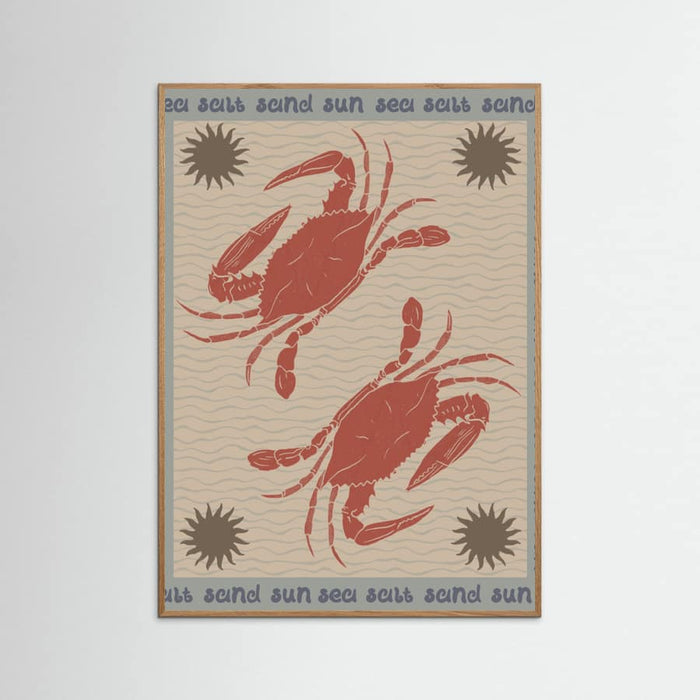 Carbs marine life Poster – poster and art print
