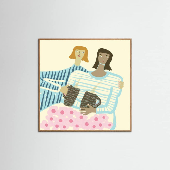 Coffee Club -juliste – juliste ja taidepainatus