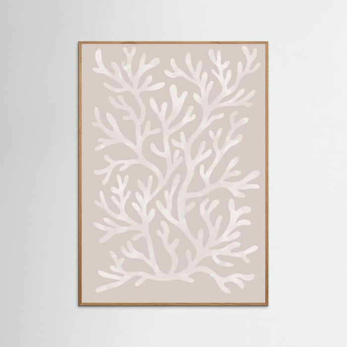 Coral pattern Poster – poster and art print