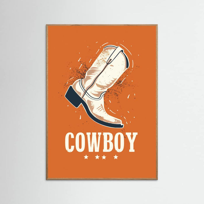 Poster Cowboy Boots Vintage – poster e stampa artistica