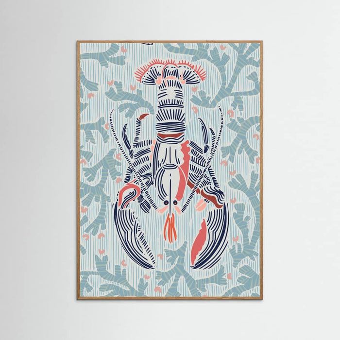 Crustacean Core mint Poster – poster and art print