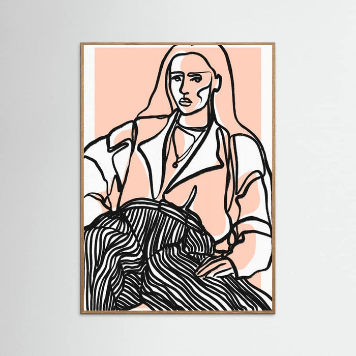 Affiche Do You Remember (Peach) – affiche et impression d’art