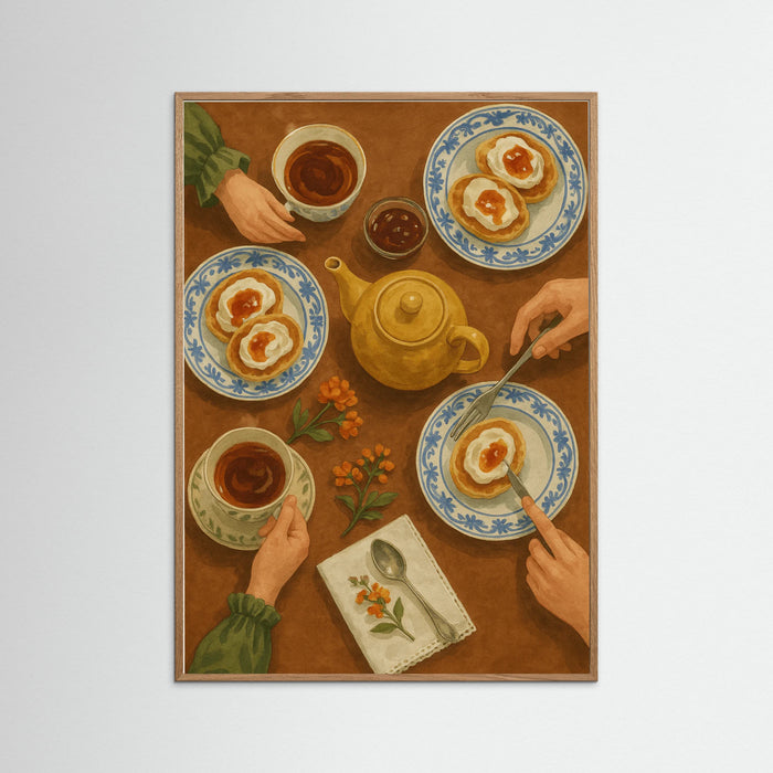 Elegant Brew Moment – póster e impresión artística