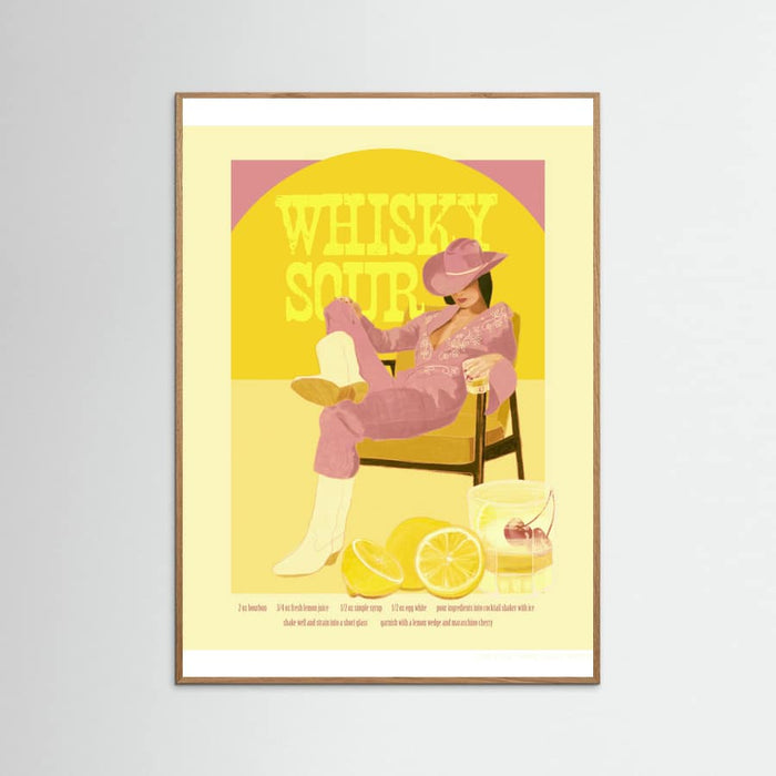 Oak Nature Jlr Whiskysour Pink Copy Poster