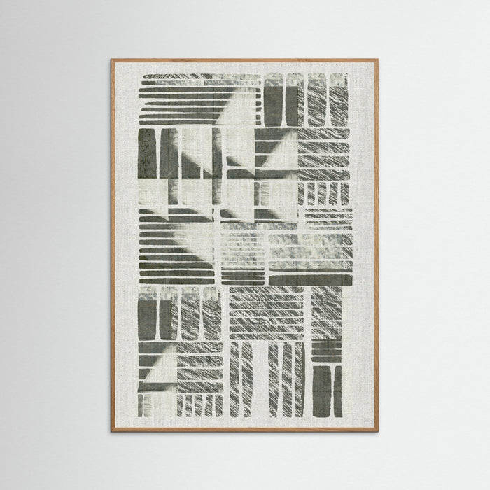 Oak Nature Linear Echoes 2 Poster