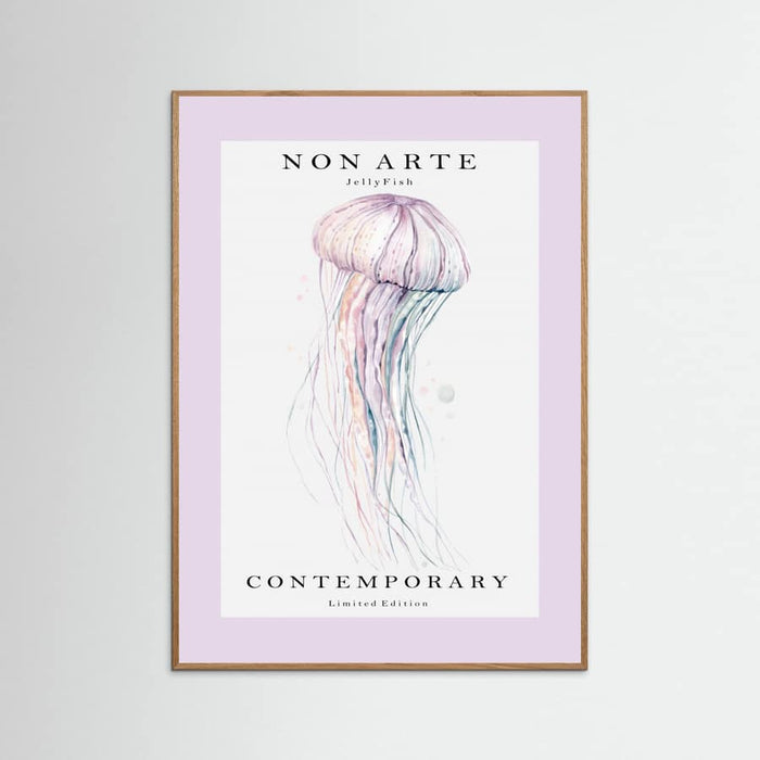 Non Arte Jellyfish Poster – poster och konsttryck