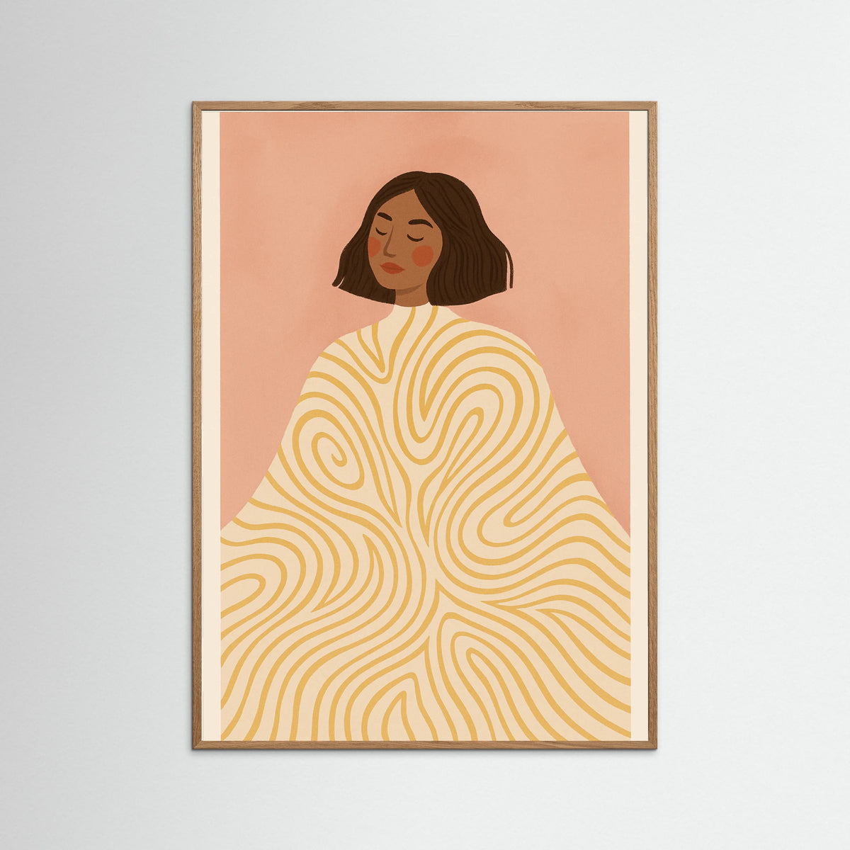 Oak Nature Patterned Presence