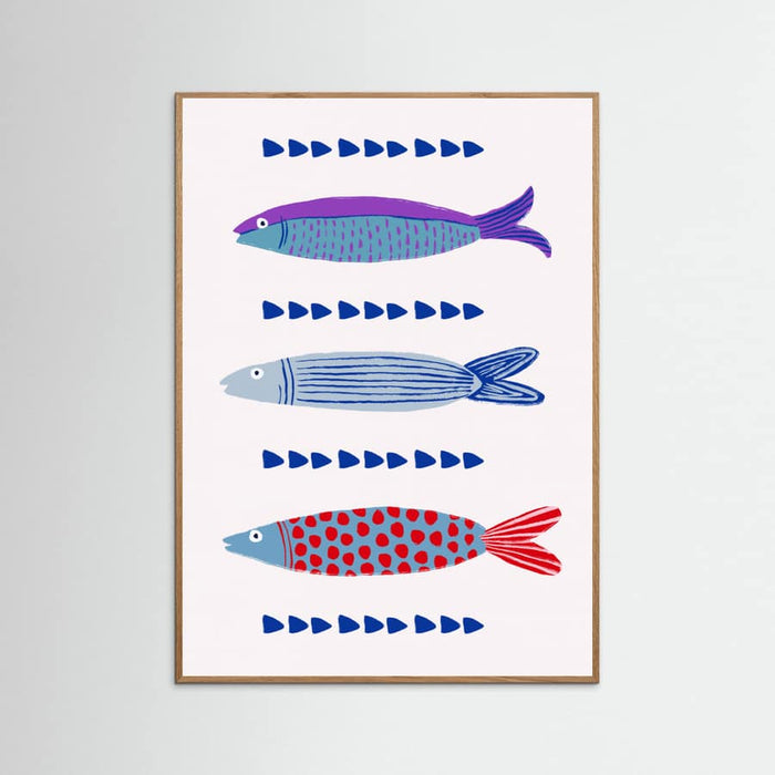 Sardines Poster – poster and art print