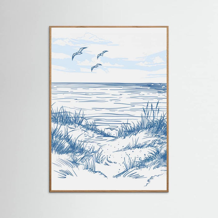 Poster Seascape Sketch – poster e stampa artistica