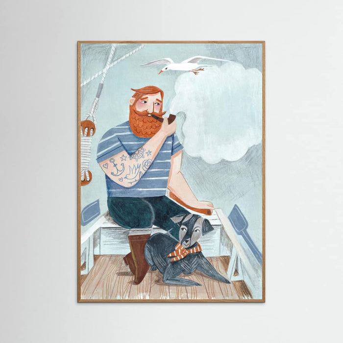 Póster Skipper and Dog – póster e impresión artística