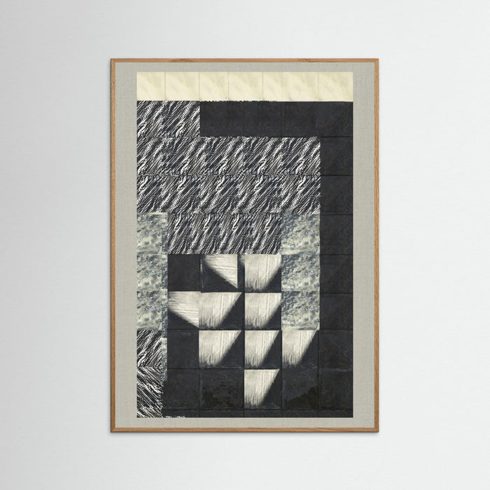 Oak Nature Textured Tides 2 Poster