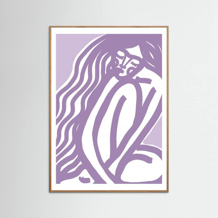 The Silence (Purple) Poster – Poster und Kunstdruck
