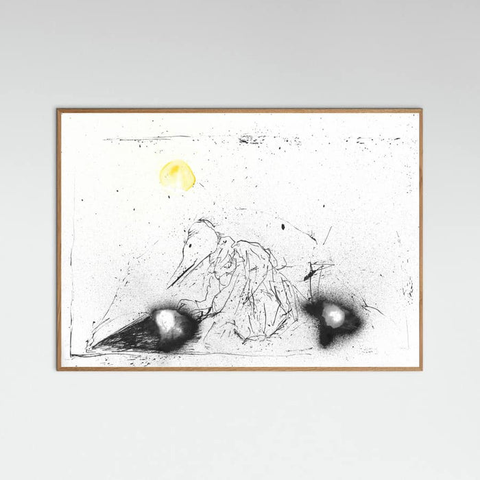 The Surrealist Bird Poster – plakat og kunsttryk