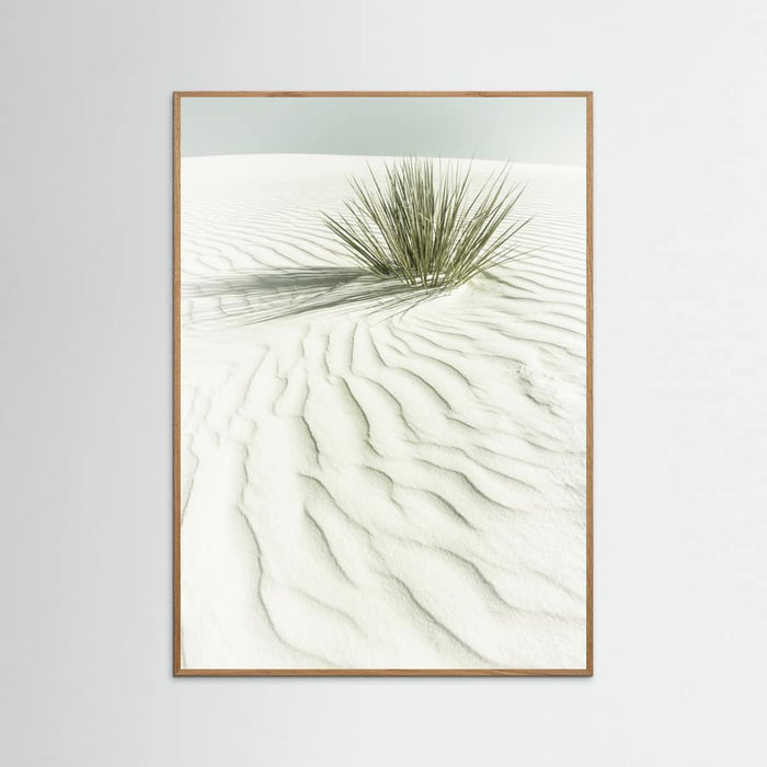 WHITE SANDS Idyllic vintage scenery Poster – plakat og kunsttryk