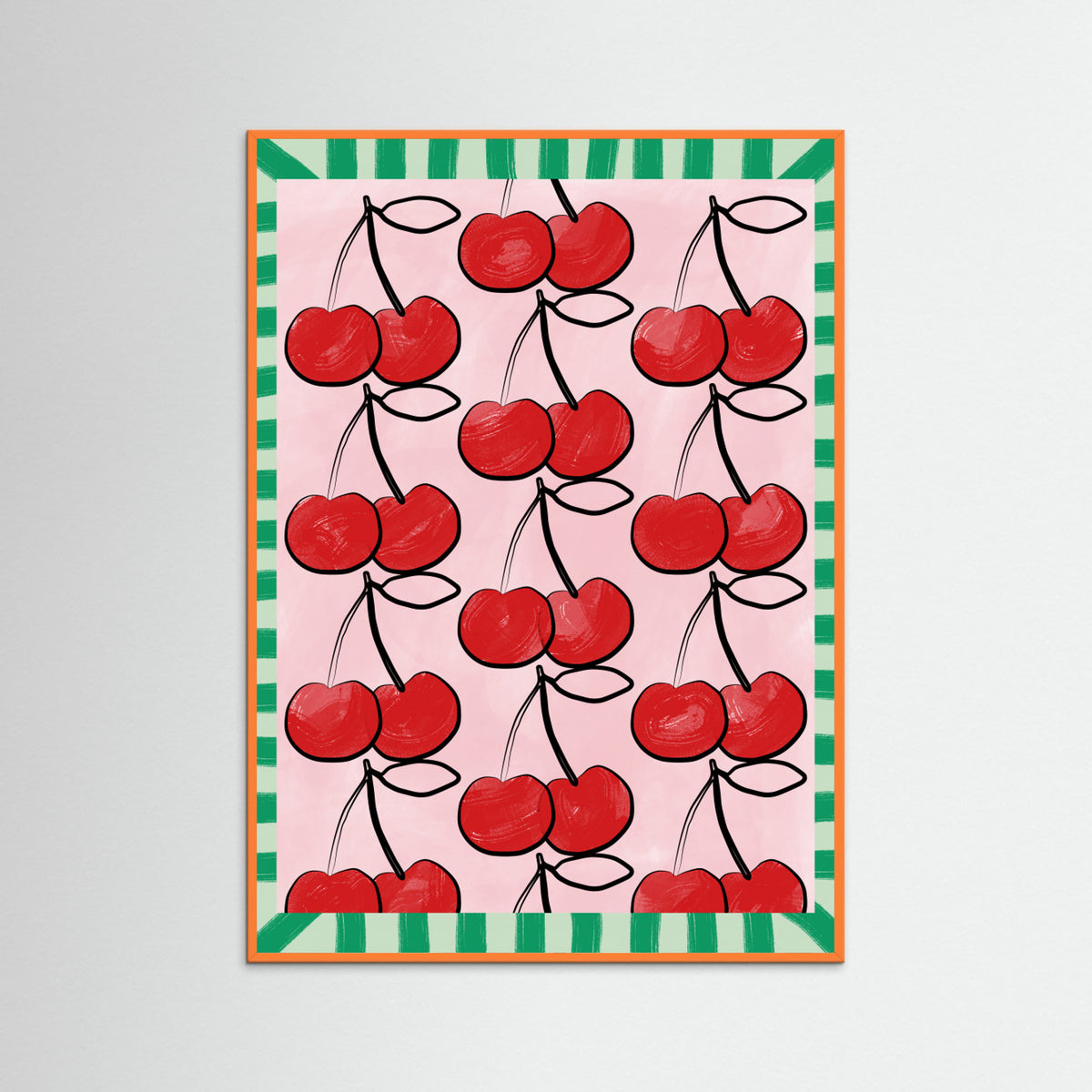 Orange Wood 3x4 Aspectratiomixed17 Poster