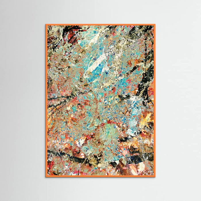 Orange Wood Breakthrough Poster
