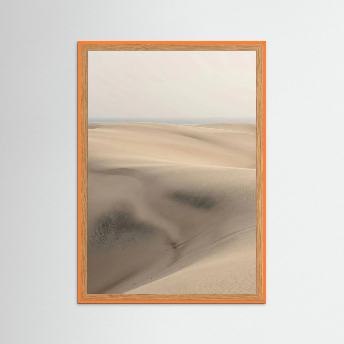 Orange Wood Coastal Serenity Beige