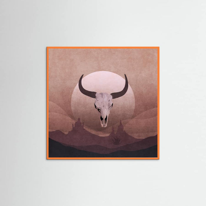 Plakat Cowboy Skull – plakat i druk artystyczny