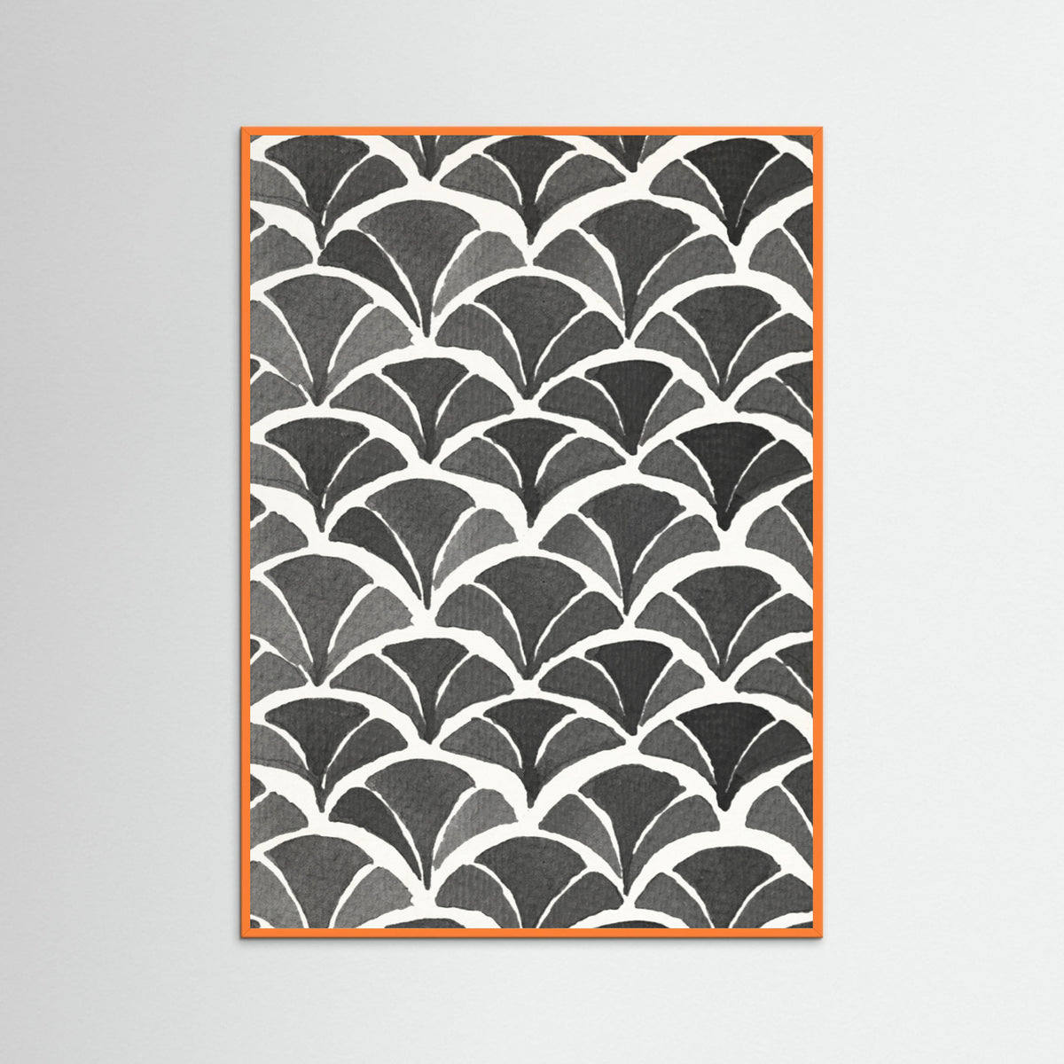 Orange Wood FAN FAN Poster