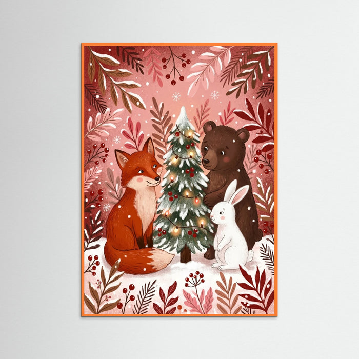 Orange Wood Festive Spirit