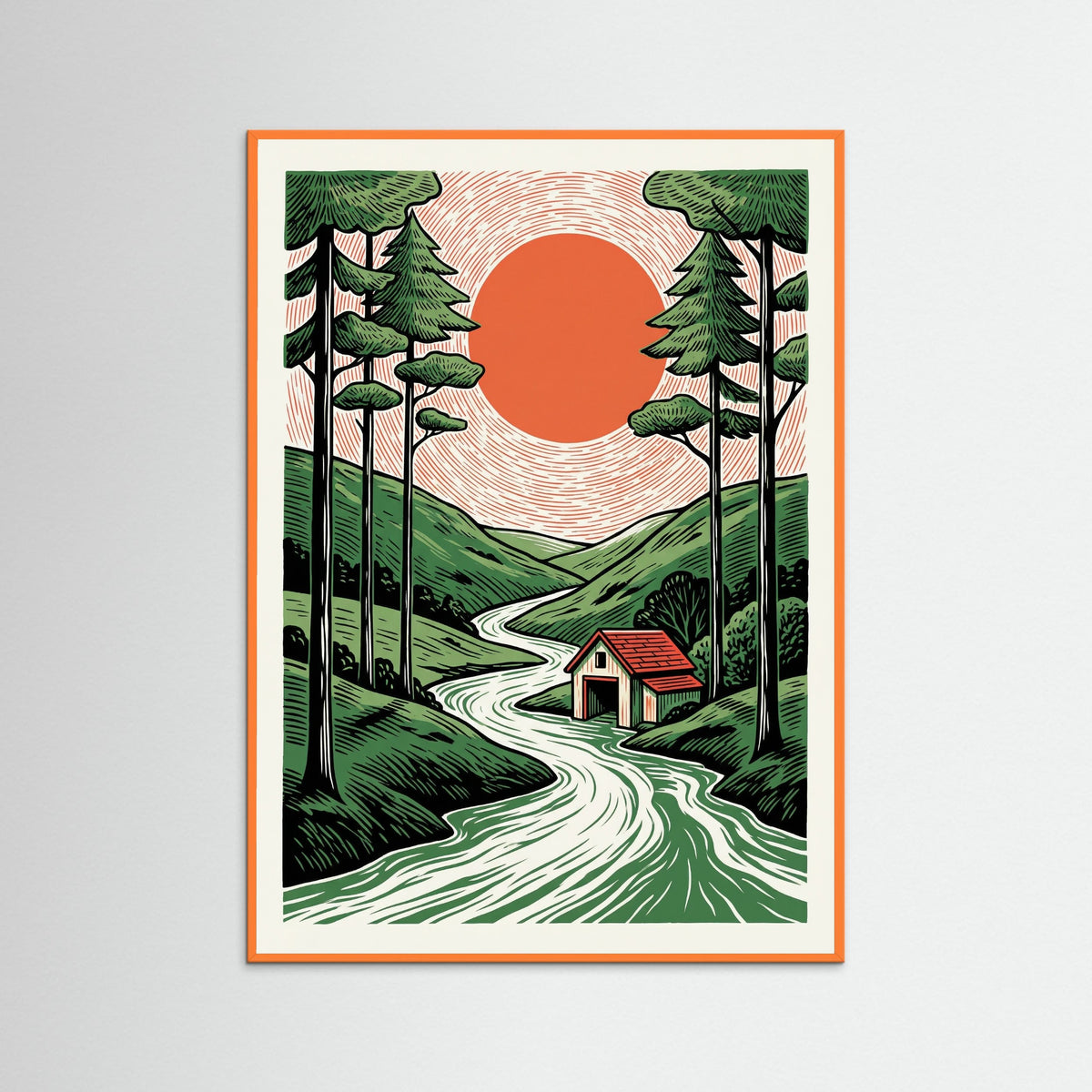 Orange Wood Folksy Homesteads