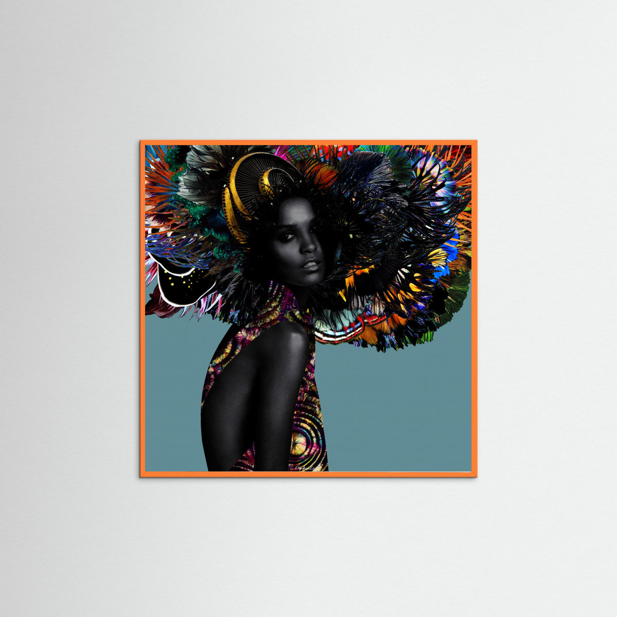 Orange Wood Iansa Poster
