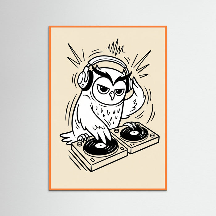 Orange Wood Jazz Cat Beat