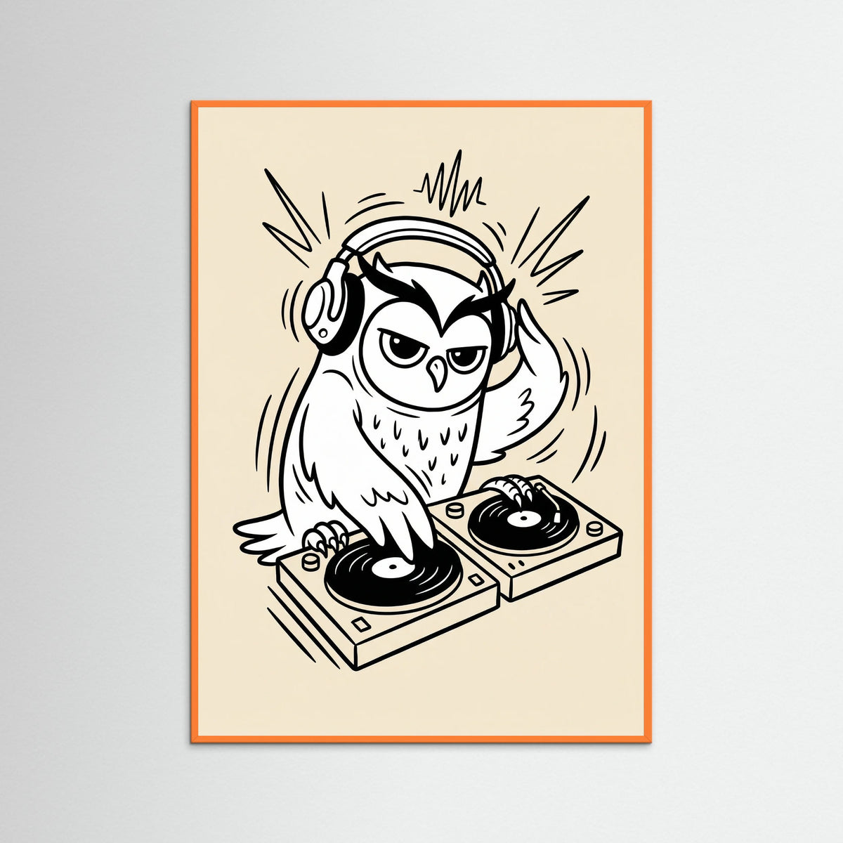 Orange Wood Jazz Cat Beat