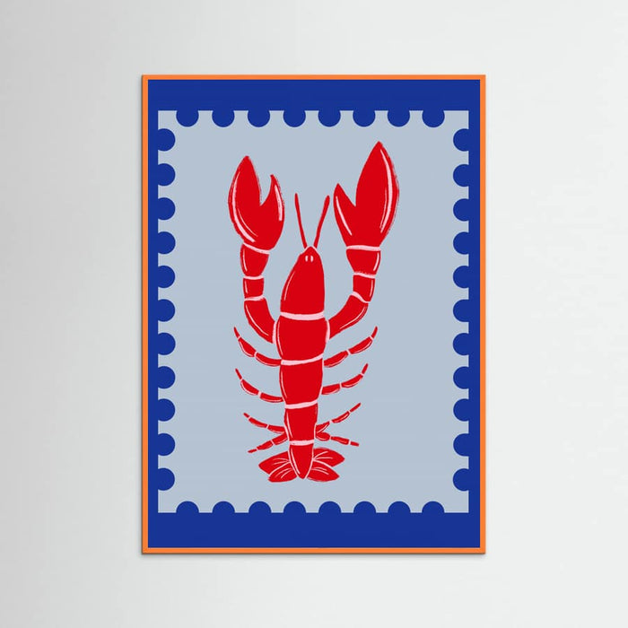 Lobster Card Poster – poster and art print