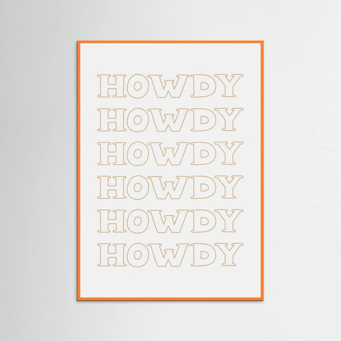 Plakat Neutral Howdy – plakat i druk artystyczny