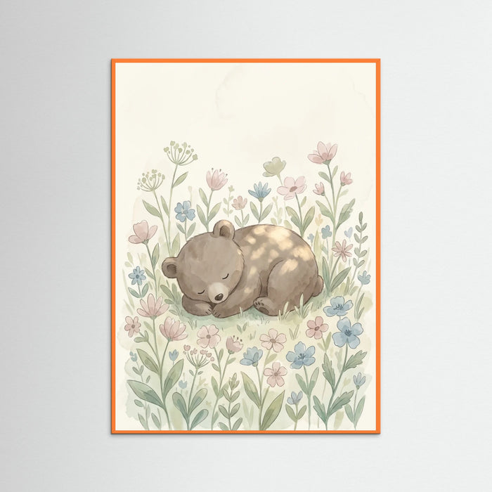 Orange Wood Quiet Whimsy