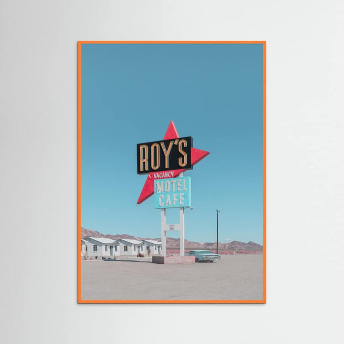 Poster Roy's Motel Cafe Retro Sign – poster e stampa artistica