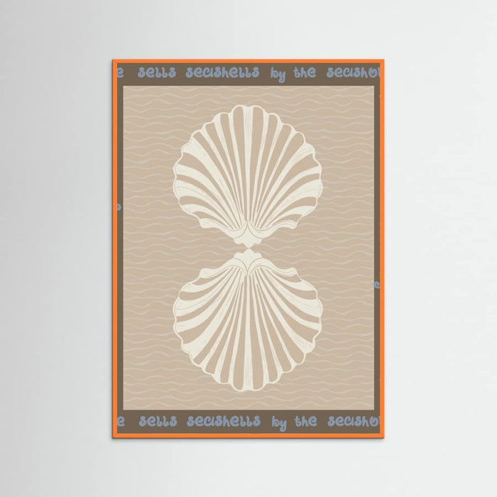 She sells seashells Poster – poster and art print