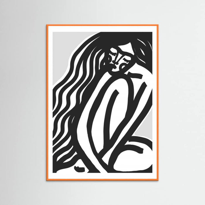The Silence (Black) Poster – poster and art print