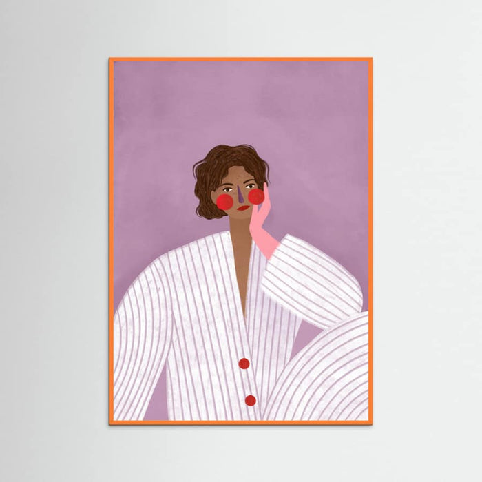 The Woman With the Pink Glove Poster – poster and art print