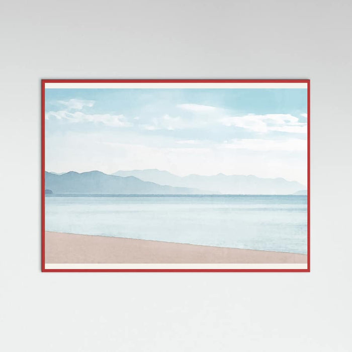 Beach View Poster – poster and art print