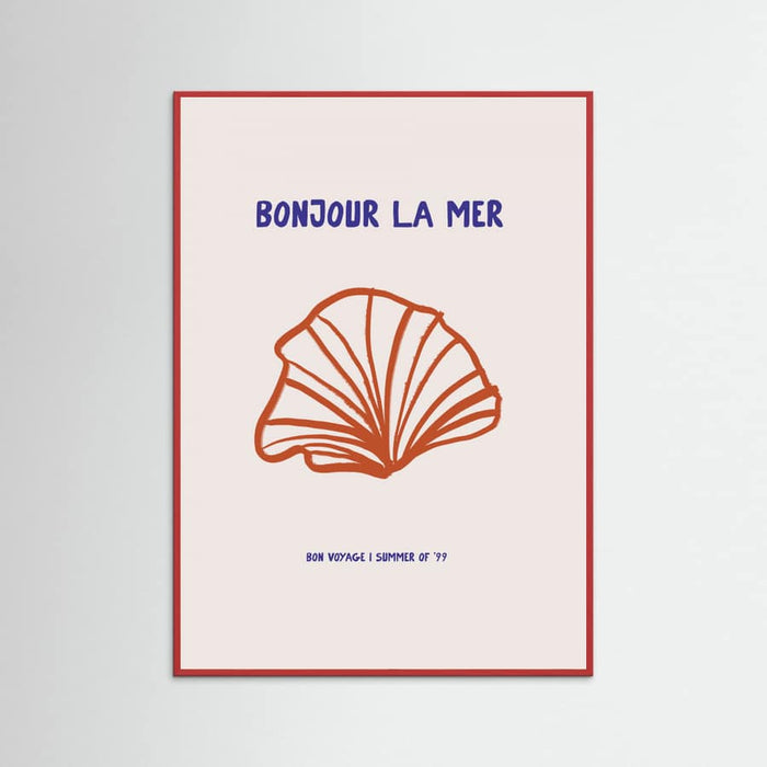 Bonjourlamer Poster – Poster und Kunstdruck