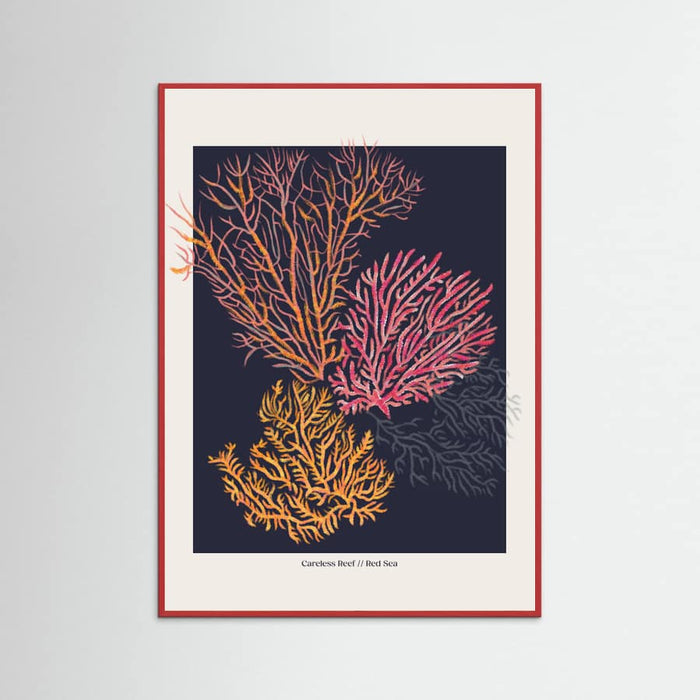 Affiche Coral Garden Careless Reef – affiche et impression d’art