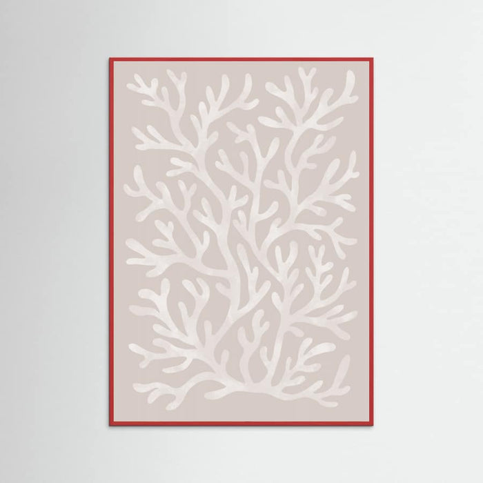 Póster Coral pattern II – póster e impresión artística